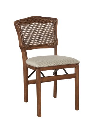 Model 762 French Cane Back Folding Chair