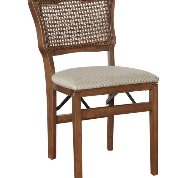 Model 762 French Cane Back Folding Chair