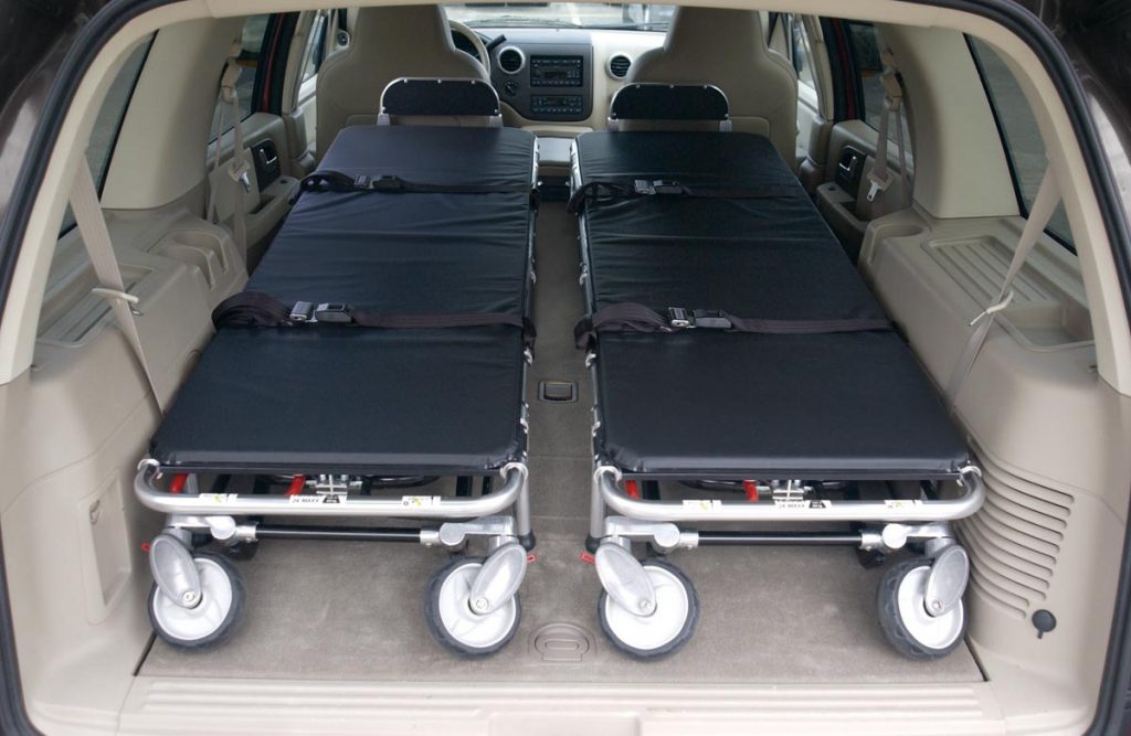 Ferno Model 24HMiniMAXX Mortuary Cot Vischer Funeral Supplies