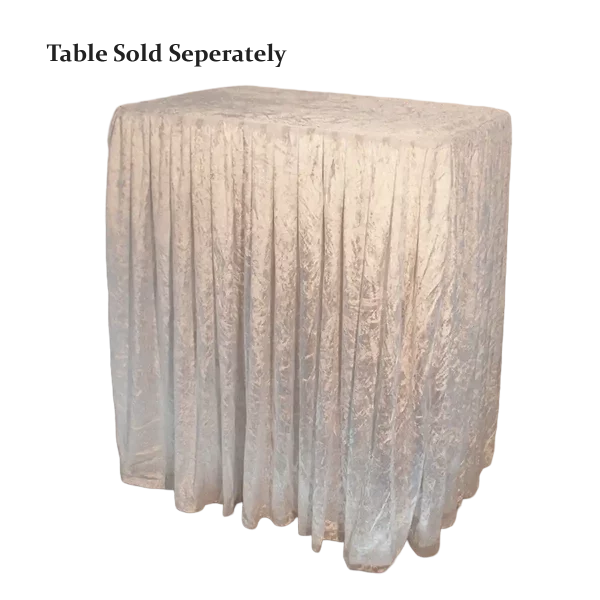 Small Drape Table Portable Folding Display Table Drape - Vischer Funeral Supplies