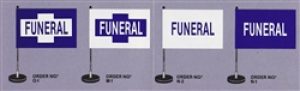 Hopkins Flx-A-Post Magnetic Funeral Flag