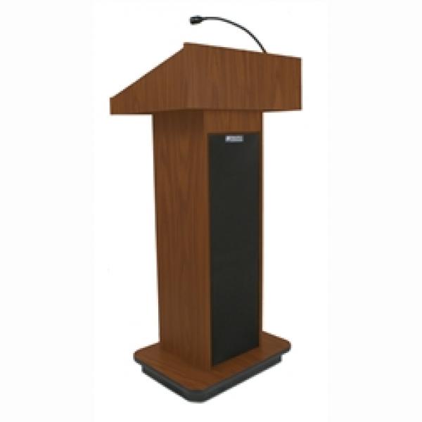 Portable Lectern With Sound System