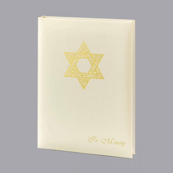 Jewish 6 Ring Register Book