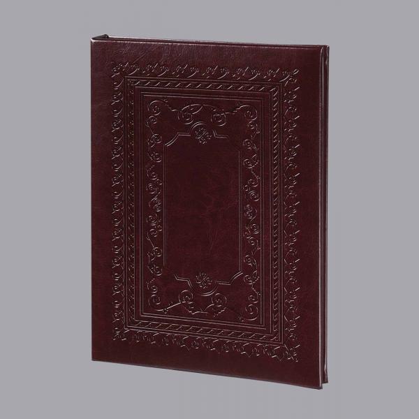 Ornate Burnished Frame 6 Ring Register Book