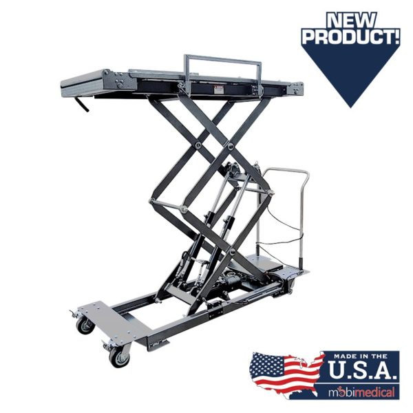 Crematory Battery Powered Low Profile Scissor Lift