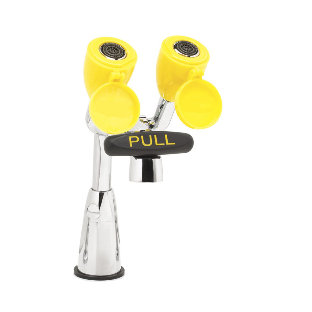 Combination Eyewash and Gooseneck Faucet Vischer Funeral Supplies