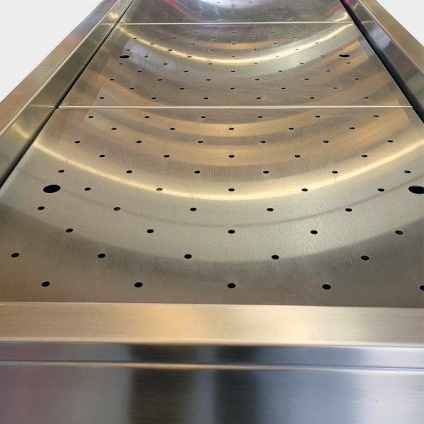 Embalming/ Operating Table With Perforated Washing Surface - Image 4
