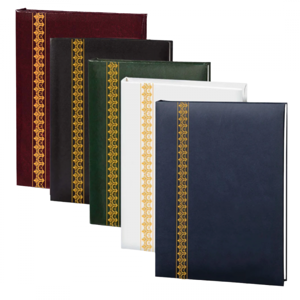 Filigree 6-Ring Memorial Guest Book