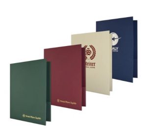 Presentation Folder with 2 Pockets and Business Card Holder