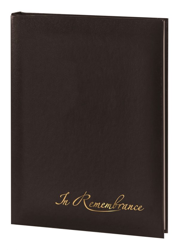 In Remembrance 6-Ring Memorial Guest Book - Image 5