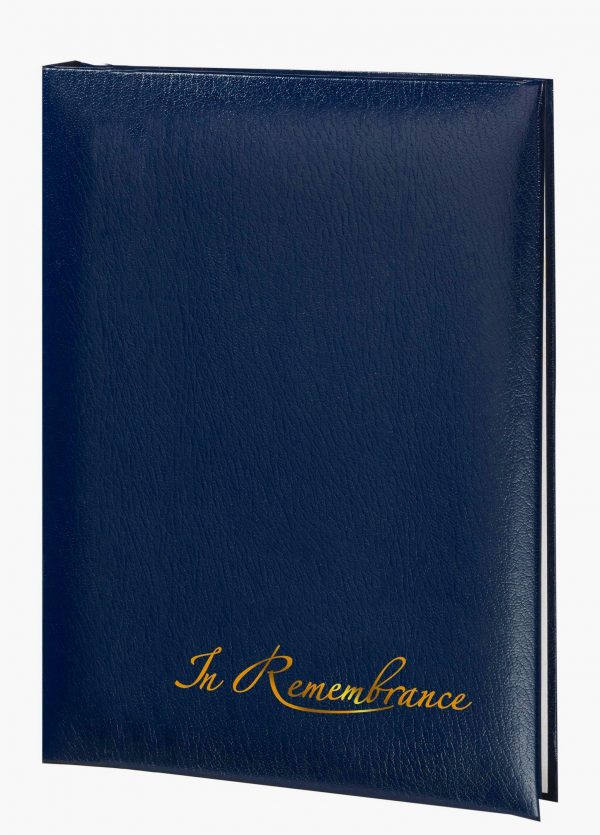 In Remembrance 6-Ring Memorial Guest Book - Image 4