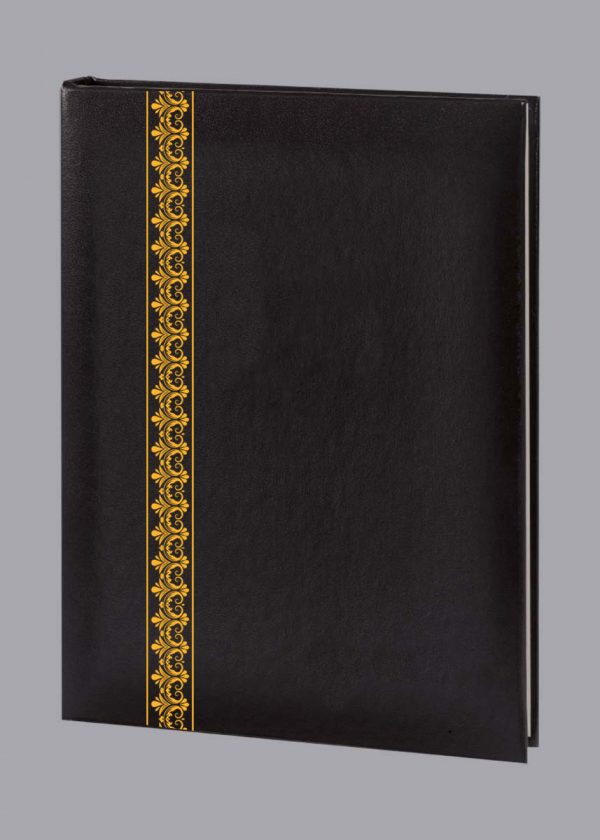 Filigree 6-Ring Memorial Guest Book - Image 5
