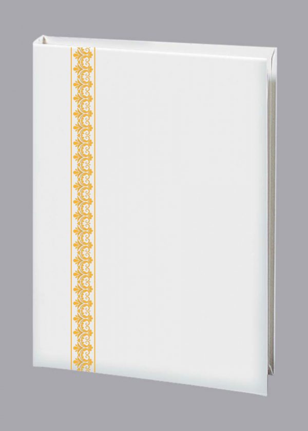 Filigree 6-Ring Memorial Guest Book - Image 2