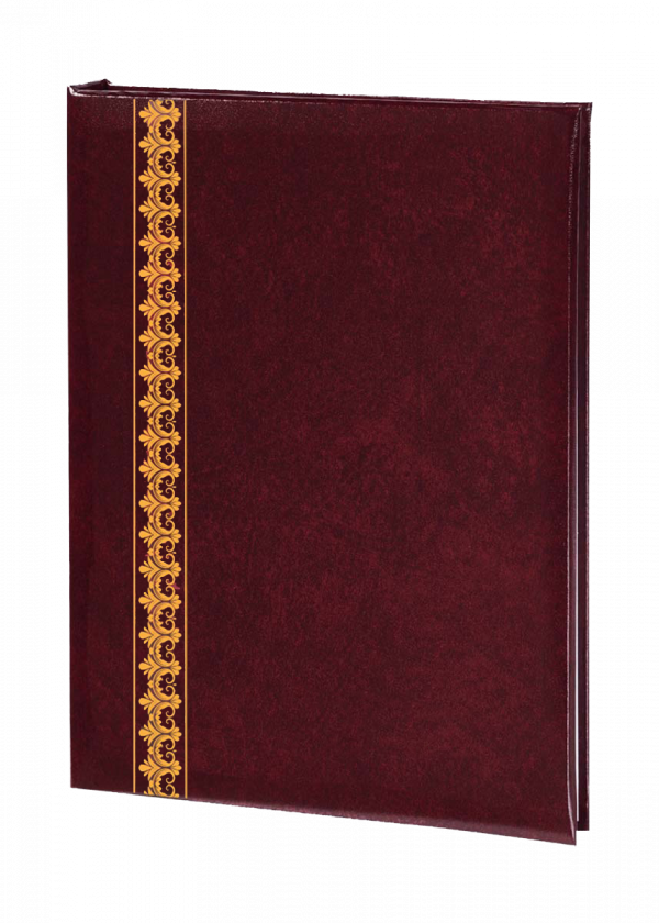 Filigree 6-Ring Memorial Guest Book - Image 6