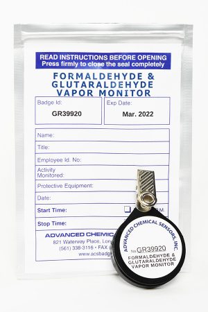Formaldehyde/Glutaraldehyde Vapor Monitor
