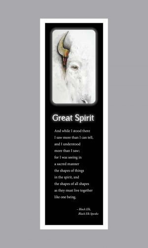 White Buffalo Calf Woman Bookmark