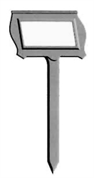 101 Crown Tilt Grave Marker