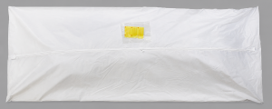 Economy Standard PVC/Vinyl Body Bag - White - Straight Zipper
