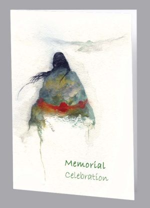 Shadow Eagle Memorial Celebration Card