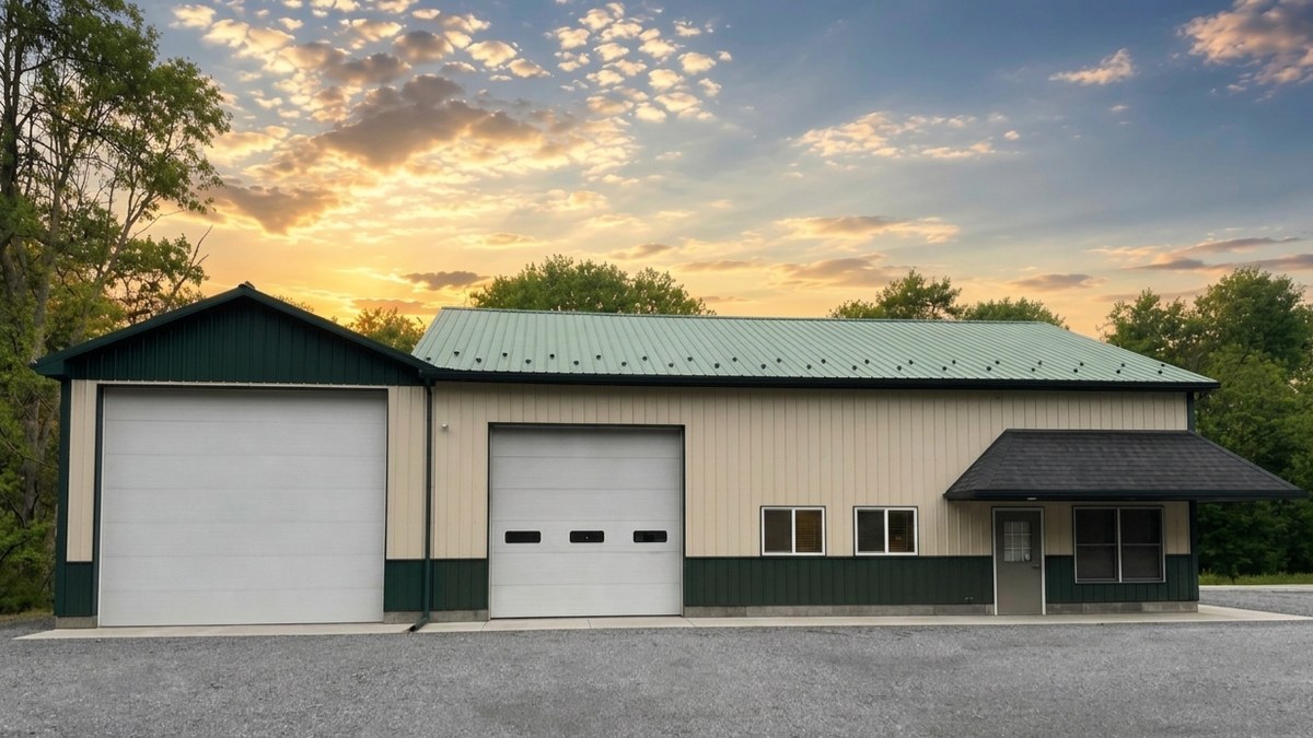 Vischer Funeral Supplies warehouse and shipping facility at 7951 Route 209, Williamstown, Pennsylvania