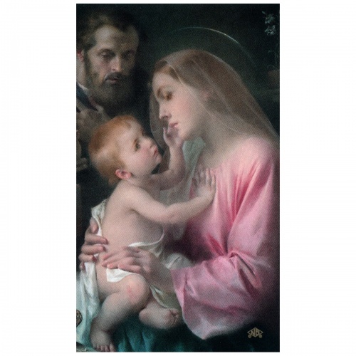 Holy Family Prayer Card - Image 2