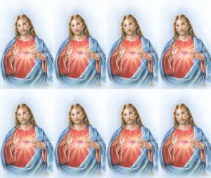 Sacred Heart of Jesus Prayer Card