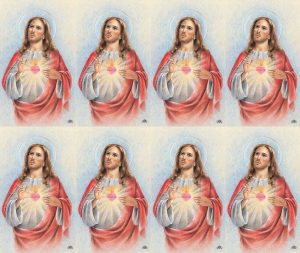 Sacred Heart of Jesus Prayer Card