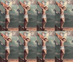 Crucifixion Prayer Card
