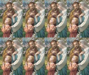 Holy Family Prayer Card