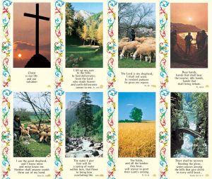 Florence English Prayer Card
