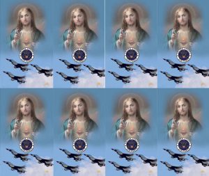 Air Force with Jesus Prayer Card