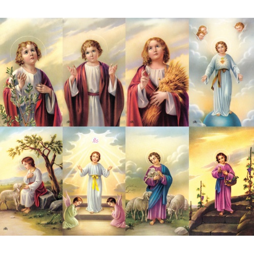 Young Jesus Prayer Card
