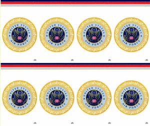 US Air Force Emblem Prayer Card