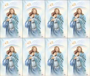 Jesus Comforts Prayer Card