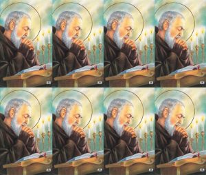 Saint Pio of Pietrelcina Prayer Card