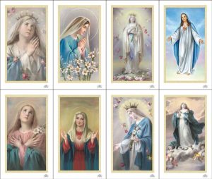 Heavenly Queen of Heaven Prayer Card