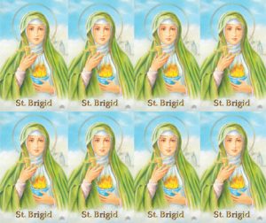 St. Brigid II Prayer Card