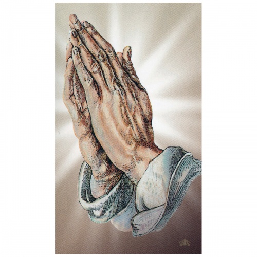 Praying Hands Prayer Card - Image 2