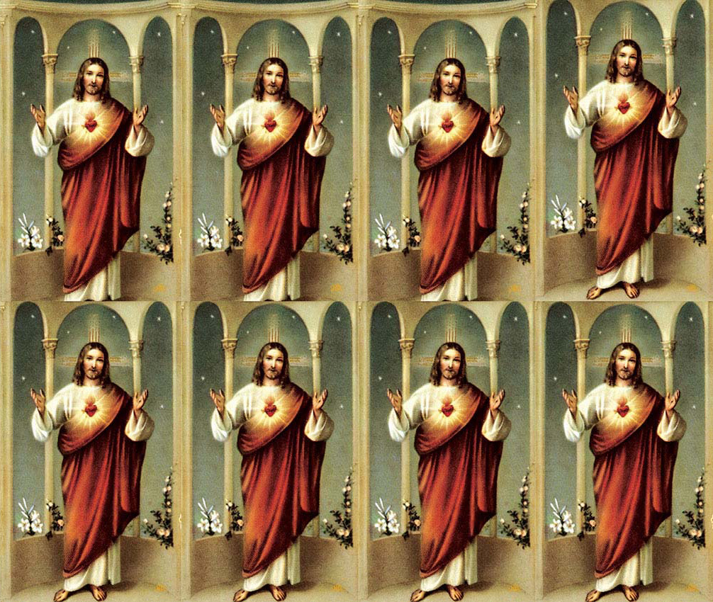 Sacred Heart of Jesus Prayer Card
