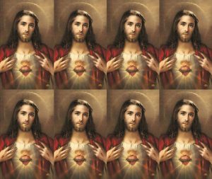 Sacred Heart Of Jesus Prayer Card