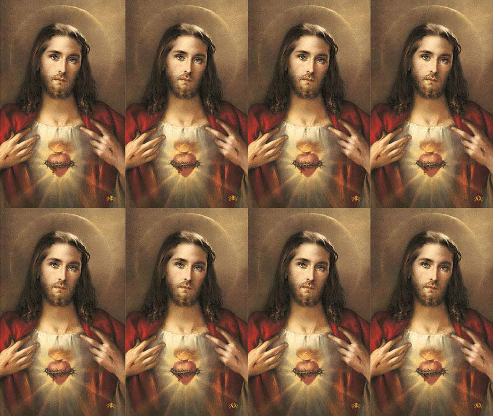 Sacred Heart Of Jesus Prayer Card