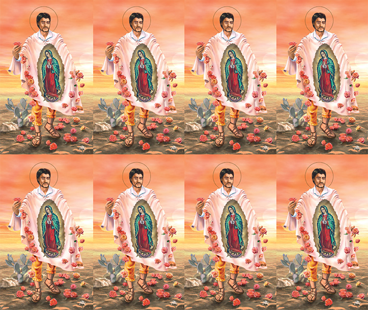 Saint Juan Diego Prayer Card