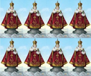 Infant Of Prague Prayer Card