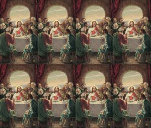Last Supper 2 Prayer Card