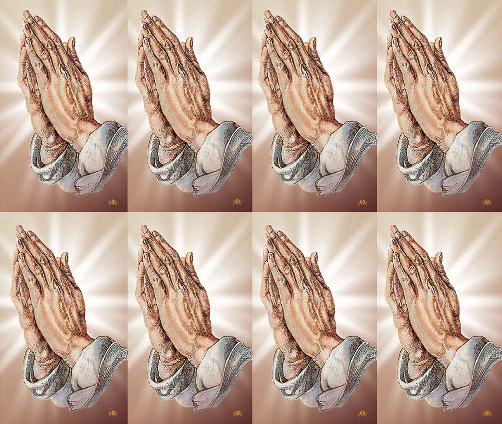 Praying Hands Prayer Card