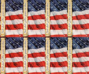Star Spangle Banner Prayer Card