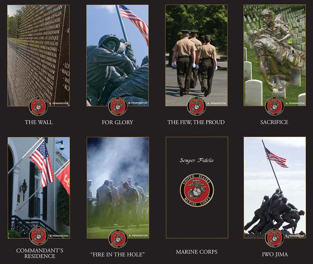 United States Marine Corps Prayer Card