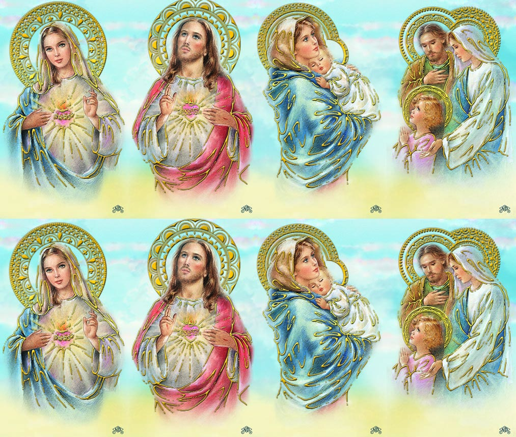 Saints Credo Assorted Gold Foil